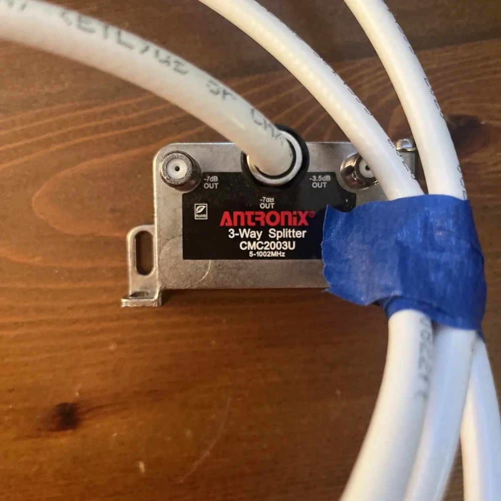3-Way Antronix CMC2003U Cable Splitters Coaxial 3‎ output pro quality